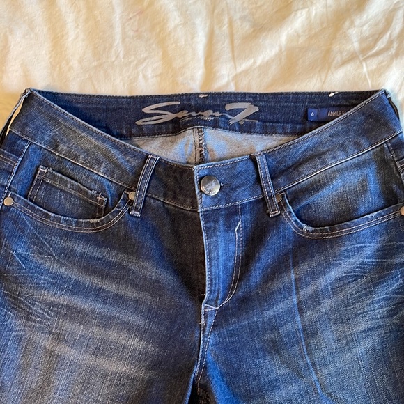 SEVEN7 Jeans Ankle Flare 6 - Picture 3 of 9